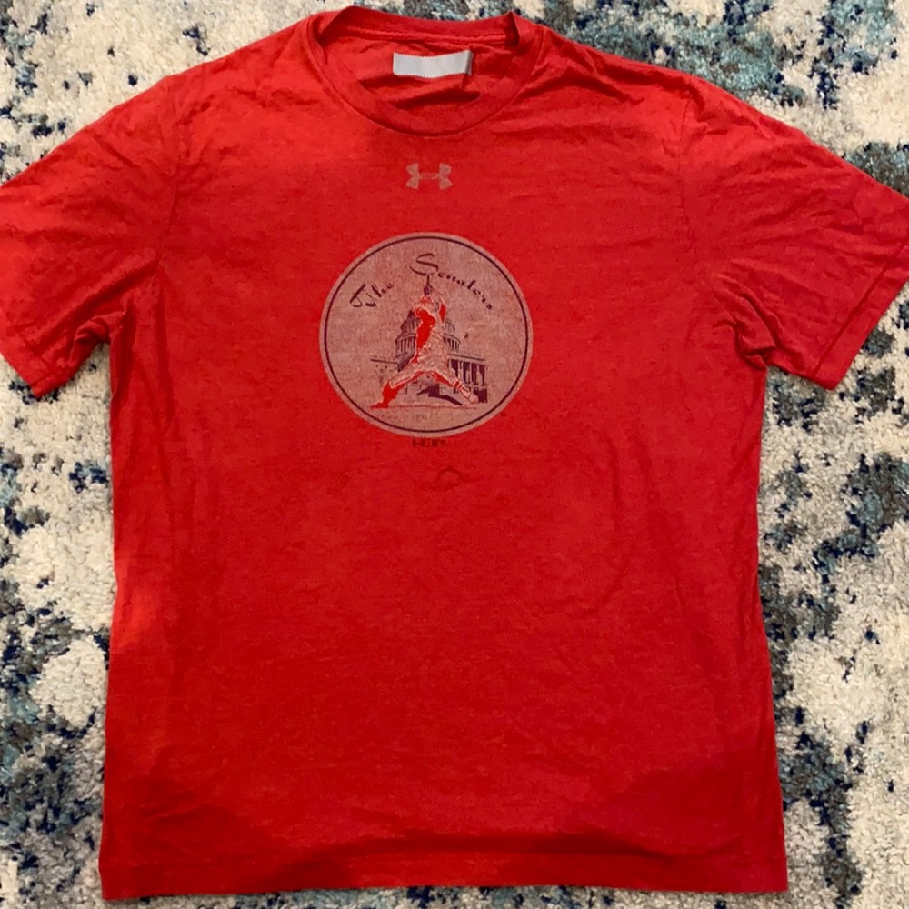 Under Armour MLB Senators shirt red